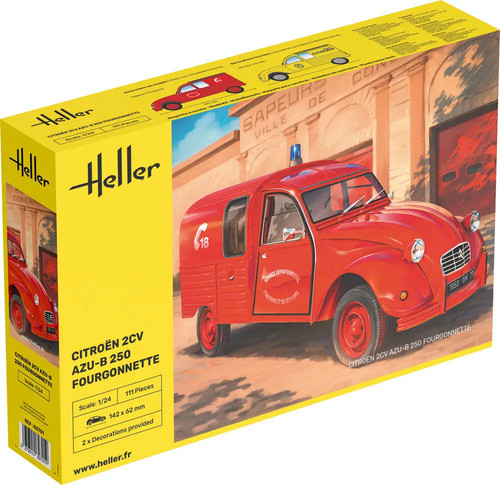 Heller citroen 2cv azu - 2cv, azu-b