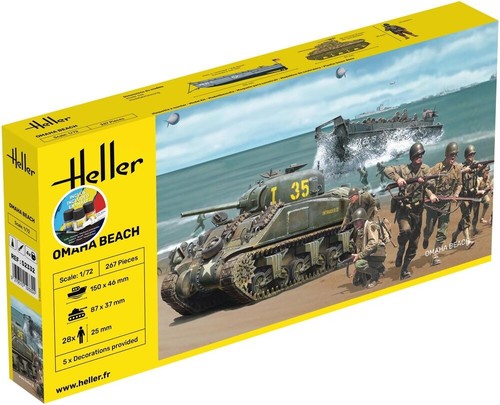 Heller omaha beach sherman - heller,