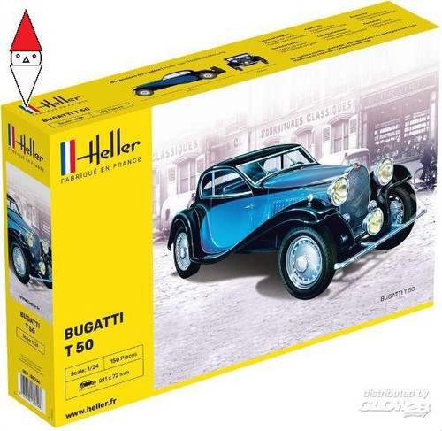 Kit heller bugatti t - heller,