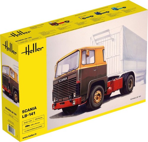 Heller camion scania - scania,