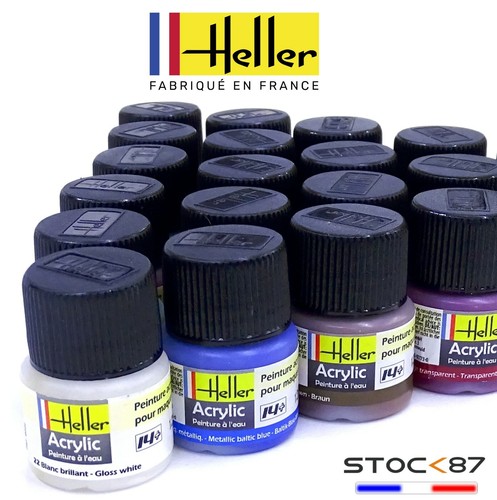 Heller peinture maquette - heller,
