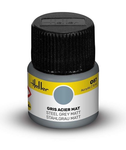 Heller 9087 gris acier - heller,