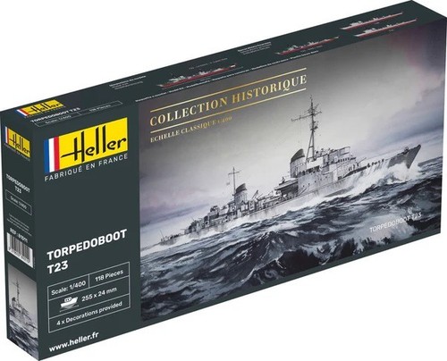 Heller barca torpedoboot t23 - heller,,