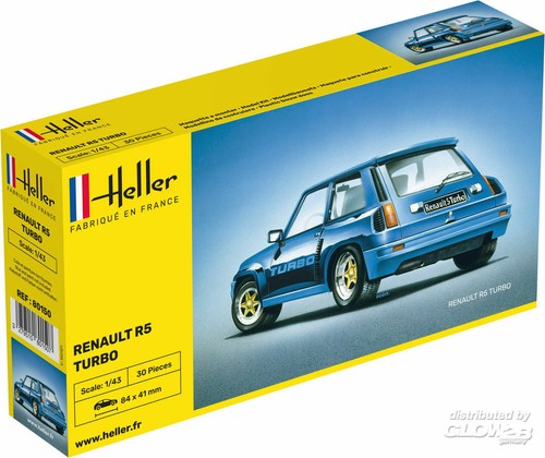 Heller renault turbo - renault,