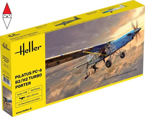 Kit heller pilatus pc 6 - pilatus, pc-6