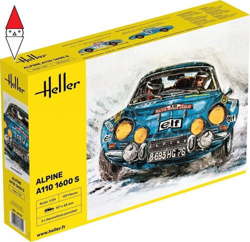 Kit heller alpine a110 - 1/24,
