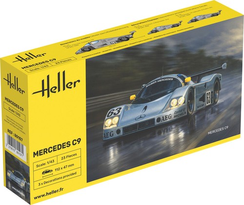 Heller mercedes 43 - mercedes, 1/43