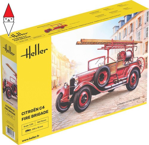 Kit heller citroen c4 - 1/24,
