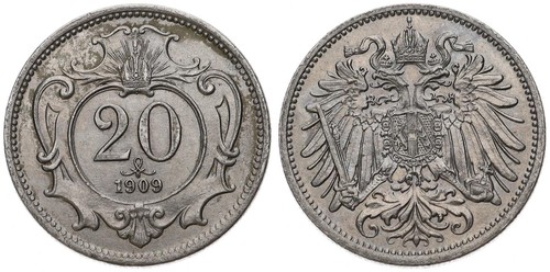 Austria heller - austria, 20